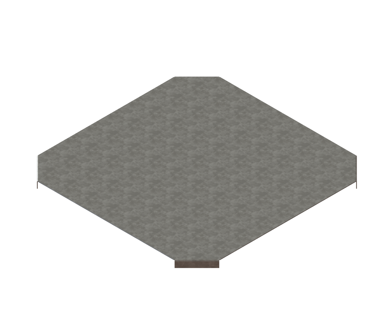 Cover for Cross Bend of Cable Tray W:600MM T:1.5MM Pre-Galvanized