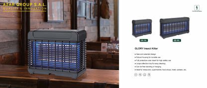 V.E.M. GB-30L GLORY Insect Killer UV-A LED lamps High Voltage: 4000V