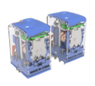 REL-RYER2N-24VDC-LT Relay with Button and LED light 220-250 VAC - 10A - 24-30 VDC