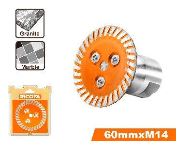 Ricota 60mm M14 Mini شفرة قص صاروخ صغيرة Ricota