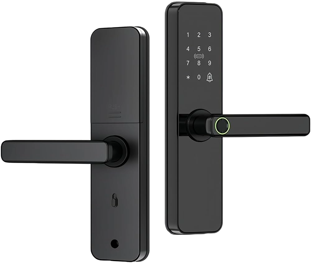 VEM FM028 Smart Door Lock Tuya Fingerprint Password Card Key