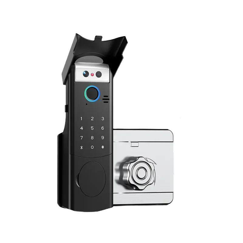 VEM V8 Smart Door Lock 3D Face Camera Auto-Lock Black