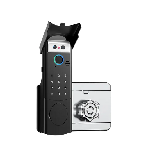 VEM V8 Smart Door Lock 3D Face Camera Auto-Lock Black