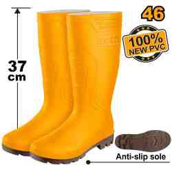INGCO SSH092L.46 | جزمة مطرية S46/H37cm