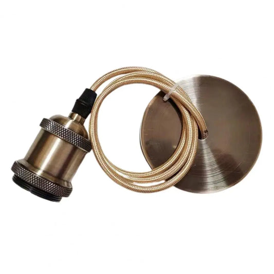 AUR-HOL-E27-AB AURA Lamp Holder – Antique Brass (AB)