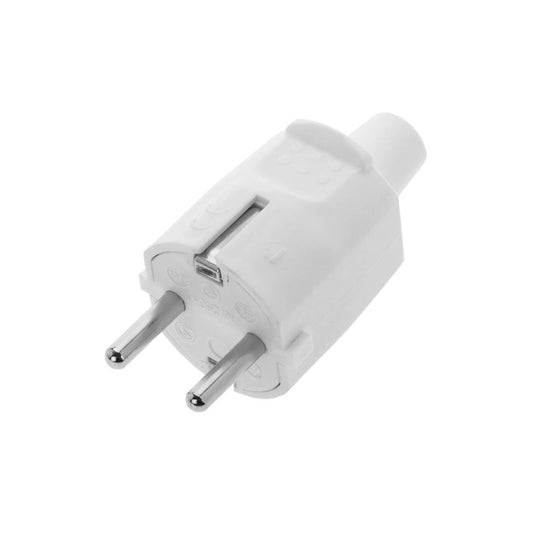V.E.M. Rewirable Plug 16A 250V (White) - 1620 V.E.M.