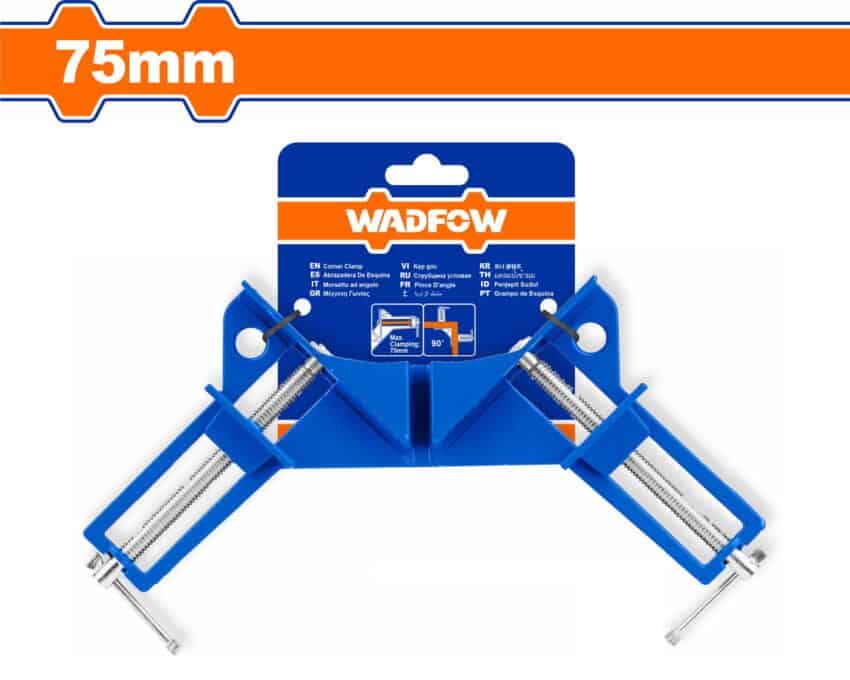 WADFOW 3"/75mm 90° ملزمة زاوية Wadfow