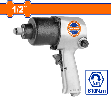 WADFOW 12.5 mm (1/2")   610 Nm  فرد شد هواء Wadfow