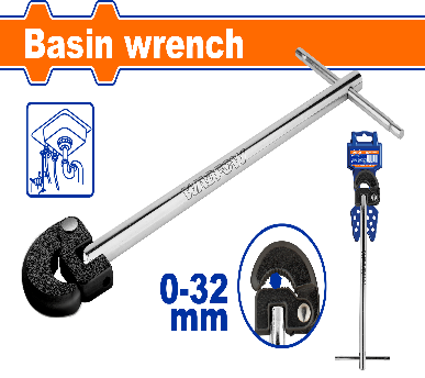 WADFOW 250mm / 10"   مفتاح مغسلة Wadfow