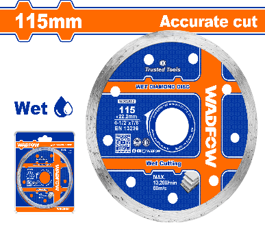WADFOW 115(4-1/2"")22.2 mm  Wet  ديسك غرانيت مسكر Wadfow