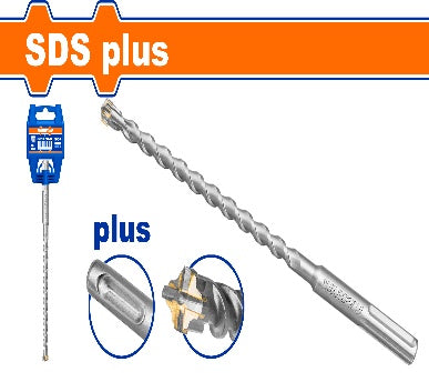 WADFOW 10 X 160mm SDS plus ريشة 4 رؤوس Wadfow