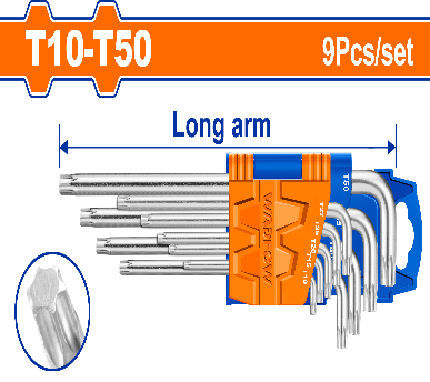 WADFOW 9 Pcs  CR-V    Long  طقم منجم Wadfow