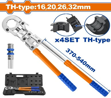 WADFOW 32mm(16,20,26,32mm) TH مكبس وصلات مواسير شكل Wadfow