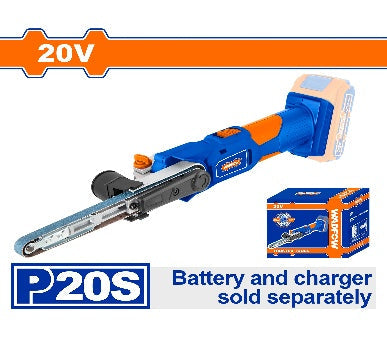 WADFOW 20V With 5Pcs sanding belt  مكنة جلخ بقشاط Wadfow