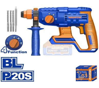 WADFOW 20V (22 mm) BL SDS مقدح برم وتكسير Wadfow