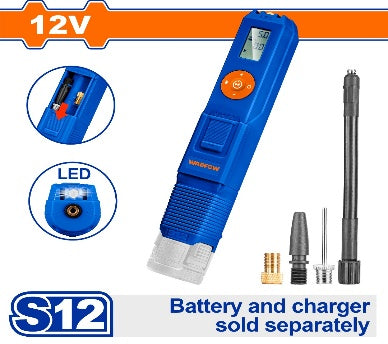 WADFOW 12V S12 160 Psi 11 Bar منقخ دواليب قلم Wadfow