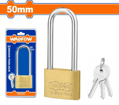 WADFOW 50 mm قفل نحاس طويل Wadfow