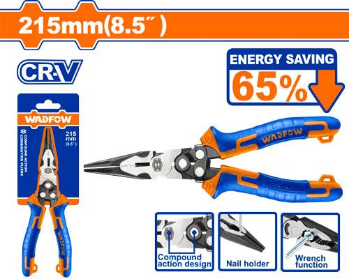 WADFOW Energy saving 65%  8.5"  بانسة بوز طويل بولاد Wadfow