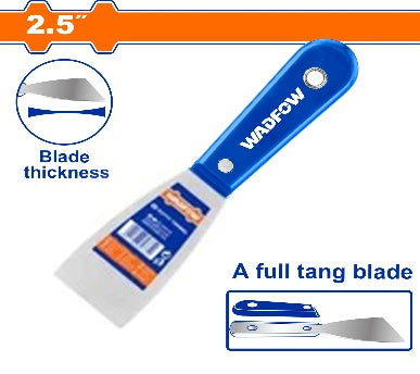 WADFOW 2.5" مشحاف ذات شفرة معدنية ممتدة للمقبض Wadfow