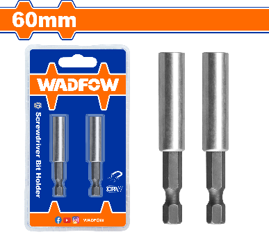 WADFOW 2 Pcs  60mm   وصلة راس مفك مغنطيس Wadfow