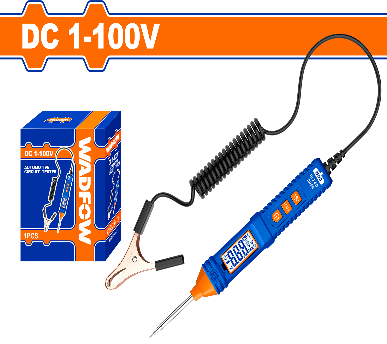 WADFOW DC 1-100V  مفك تاست لفحص كهرباء السيارات Wadfow