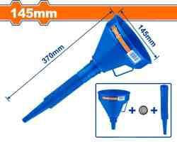 WADFOW 145mm قمع بلاستك راس فلكسيبل Wadfow