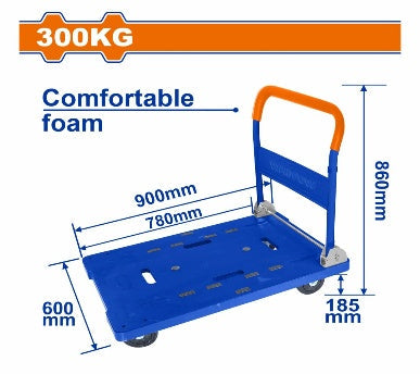 WADFOW 300 Kgs   عرباية بلاطة اربع دواليب Wadfow