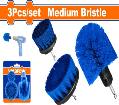 WADFOW 3 Pcs Medium bristle brush set Wadfow