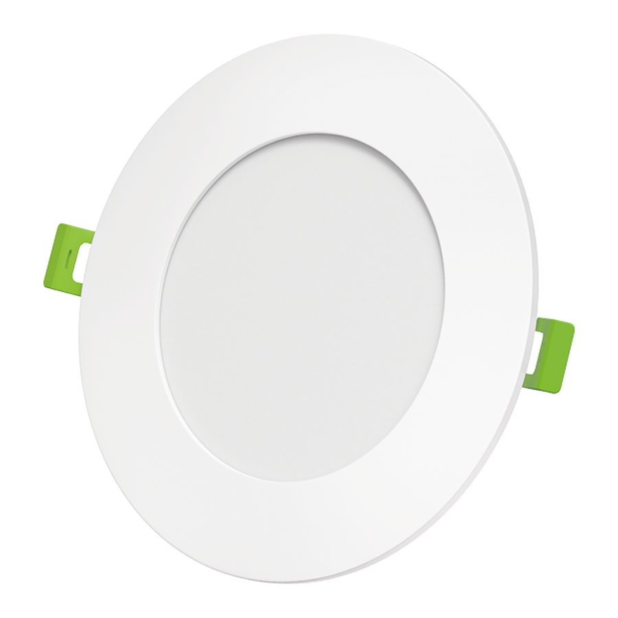 CTORCH Die-Casting AL recessed round LED panel 6W