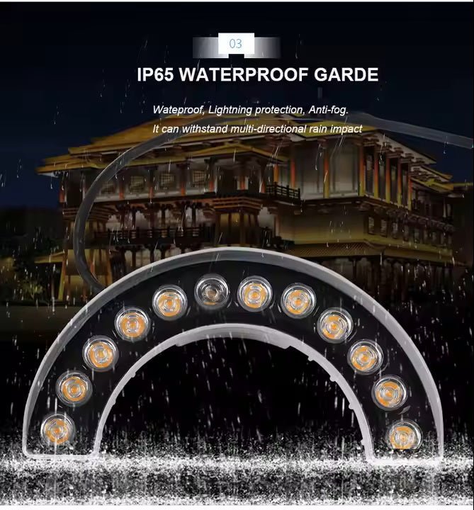 ARCH Wall Washer Light 12W RGB - LED Lights & Lighting - Aura Lighting - Azar Group