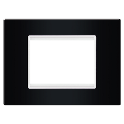 Aling-Conel Basic Black Series Cover Frame (3M & 4M) Aling Conel