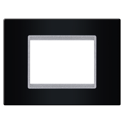 Aling-Conel Basic Black Series Cover Frame (3M & 4M) Aling Conel