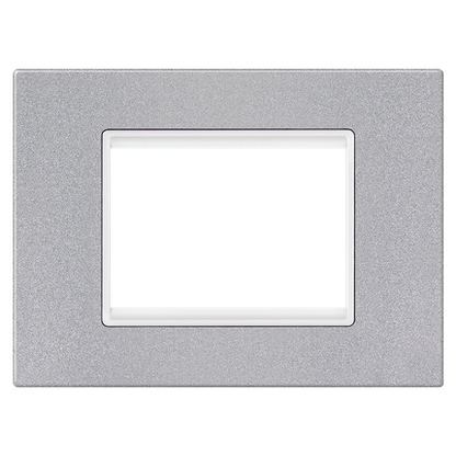 Aling-Conel Basic Silver Series Cover Frame (3M & 4M) Aling Conel