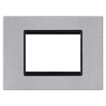 Aling-Conel Basic Silver Series Cover Frame (3M & 4M) Aling Conel