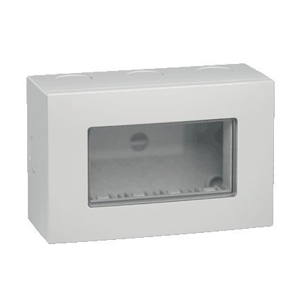 Aling-Conel Experience IP55 Weatherproof Surface Enclosure (4M) - Art. 71424.1 Aling Conel