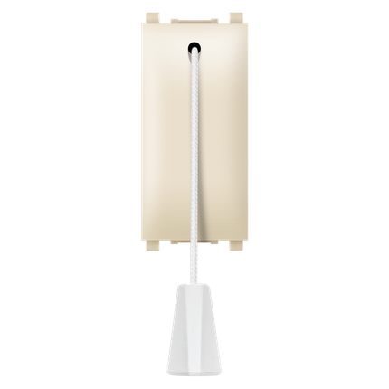 Aling-Conel Experience 1-Way Push-Button with Cord (1M) - Art. 72117 Aling Conel