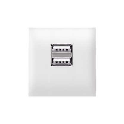 Aling-Conel Experience Dual USB Type-A Power Supply (2M) - Art. 74283 Aling Conel