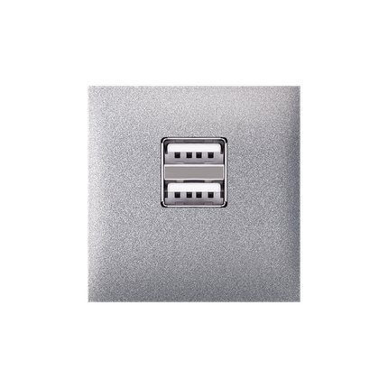 Aling-Conel Experience Dual USB Type-A Power Supply (2M) - Art. 74283 Aling Conel