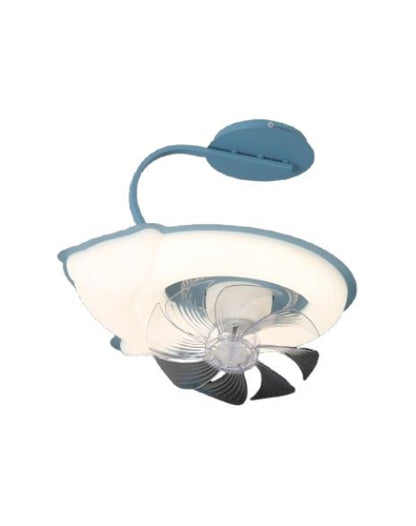 AUR - KID - 662BL Blue Ceiling Light Fan - Lighting - Aura Lighting - Azar Group