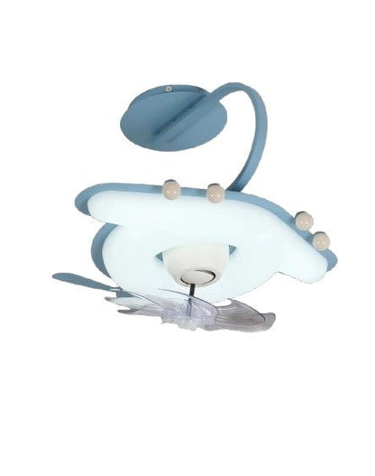 AUR - KID - 665BL Blue Airplane - Shaped Ceiling Light Fan - Lighting - Aura Lighting - Azar Group