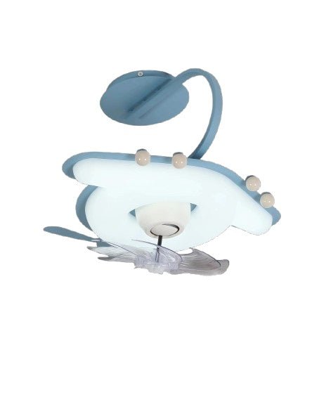 AUR - KID - 665BL Blue Airplane - Shaped Ceiling Light Fan - Lighting - Aura Lighting - Azar Group