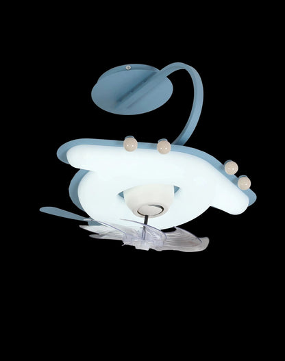 AUR - KID - 665BL Blue Airplane - Shaped Ceiling Light Fan - Lighting - Aura Lighting - Azar Group