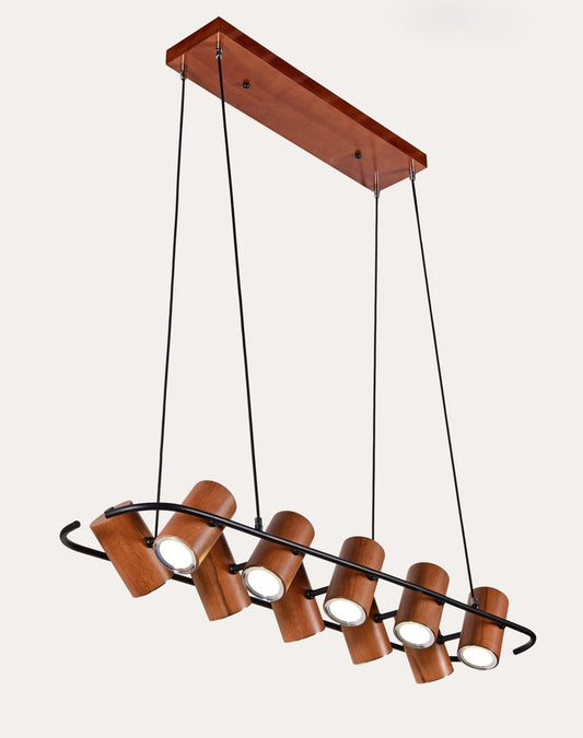 AUR - M339 - 10 - 50W - WD Modern Wooden Pendant Light - Lighting - Aura Lighting - Azar Group