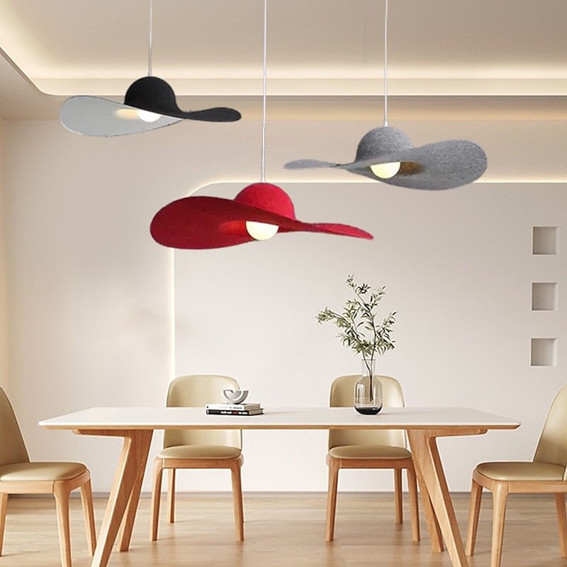 AUR - MD1721 - D500 - RD Red Hat Chandelier - Lighting - Aura Lighting - Azar Group