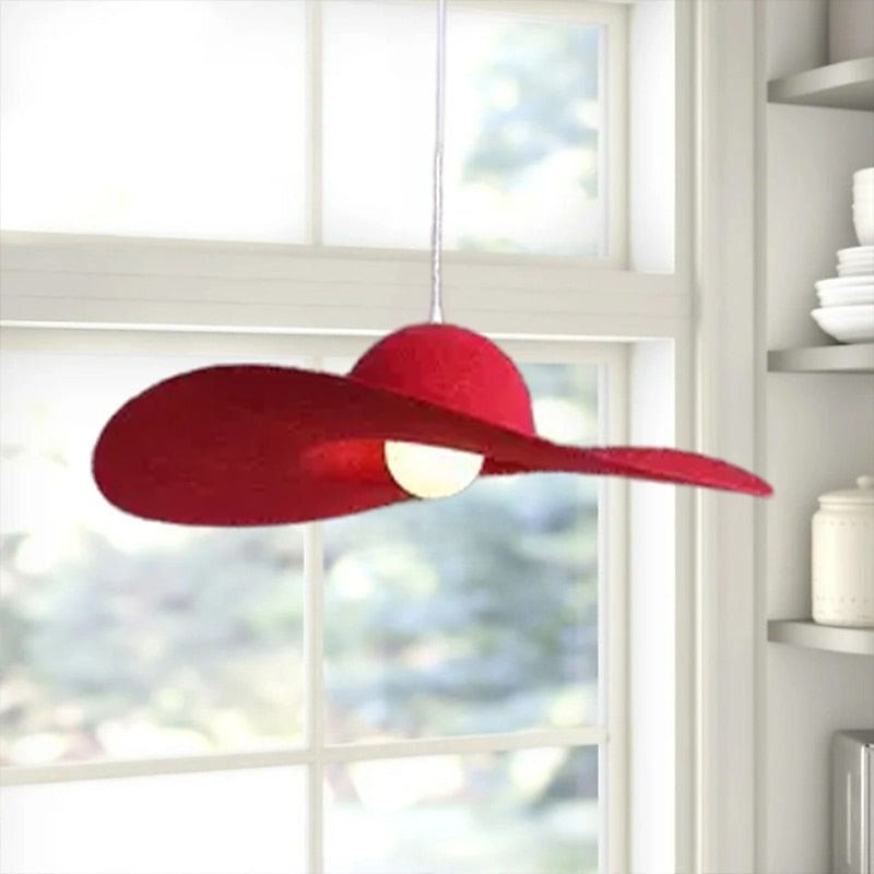 AUR - MD1721 - D500 - RD Red Hat Chandelier - Lighting - Aura Lighting - Azar Group