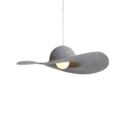 AUR - MD1721 - D650 - LG Light Grey Hat Chandelier - Lighting - Aura Lighting - Azar Group