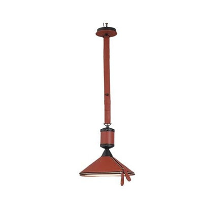 AUR - MD1742 - D470 - BR Tiferet Brown Leather Pendant Light - Lighting - Aura Lighting - Azar Group