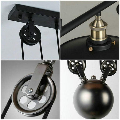 AUR - PEND - 6048 - 3C Darleen 3 - Light Black 42 - inch Chandelier - Lighting - Aura Lighting - Azar Group