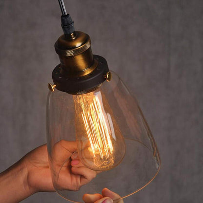 AUR - PEND - 6058 - 1 - YH Vintage - Inspired Glass Pendant Light - Lighting - Aura Lighting - Azar Group