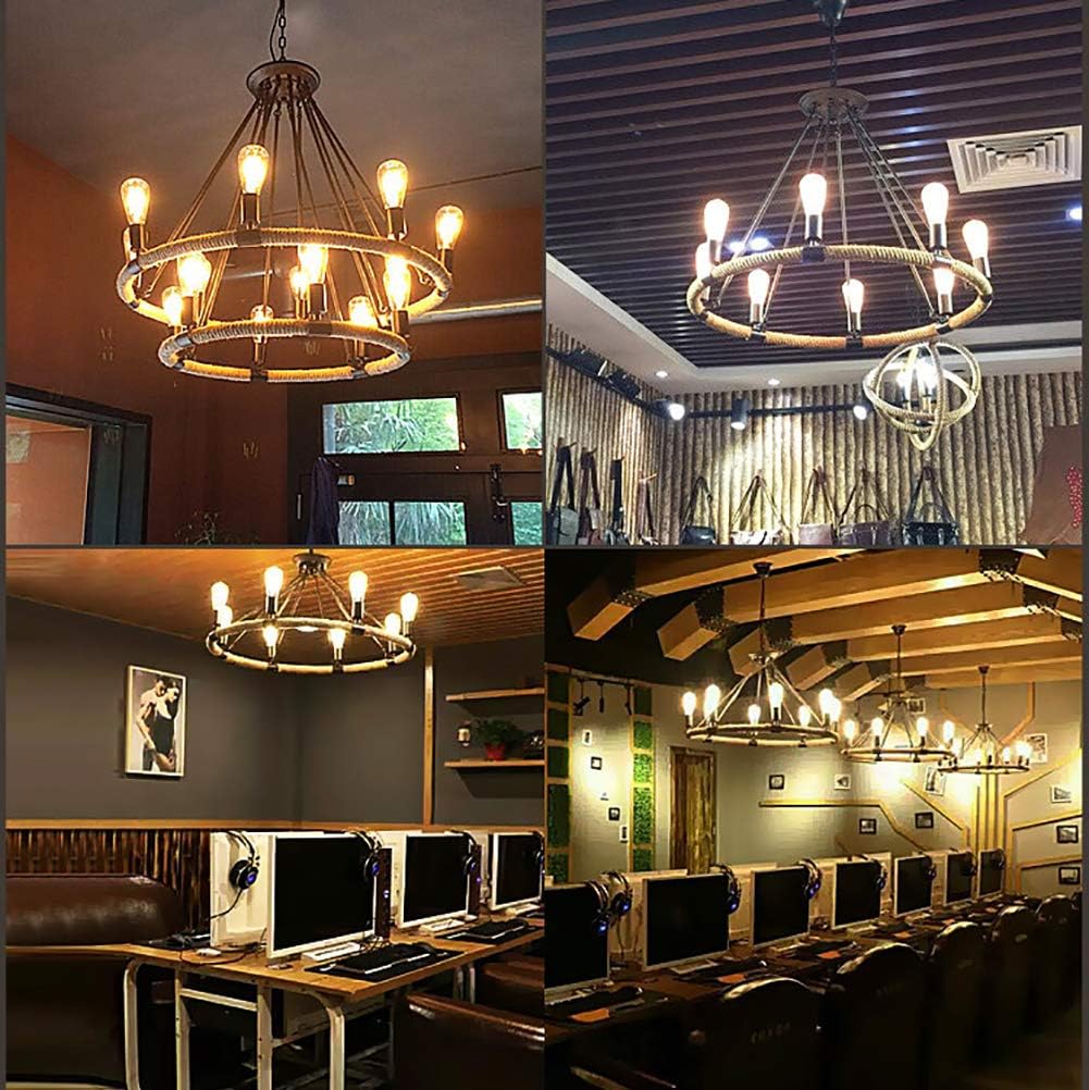 AUR - PEND - 8801 - D8 Ganges 8 Light Up Chandelier with Black Finish - Lighting - Aura Lighting - Azar Group